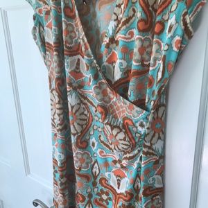 Jones New York Signature sleath Printed dress
